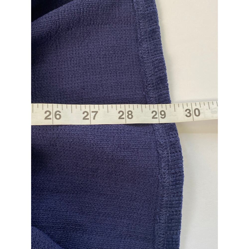 MAEVE by Anthropolgie Nell Flounced Navy Blue Midi Skirt Women's Size Large NWT - Picture 8 of 10